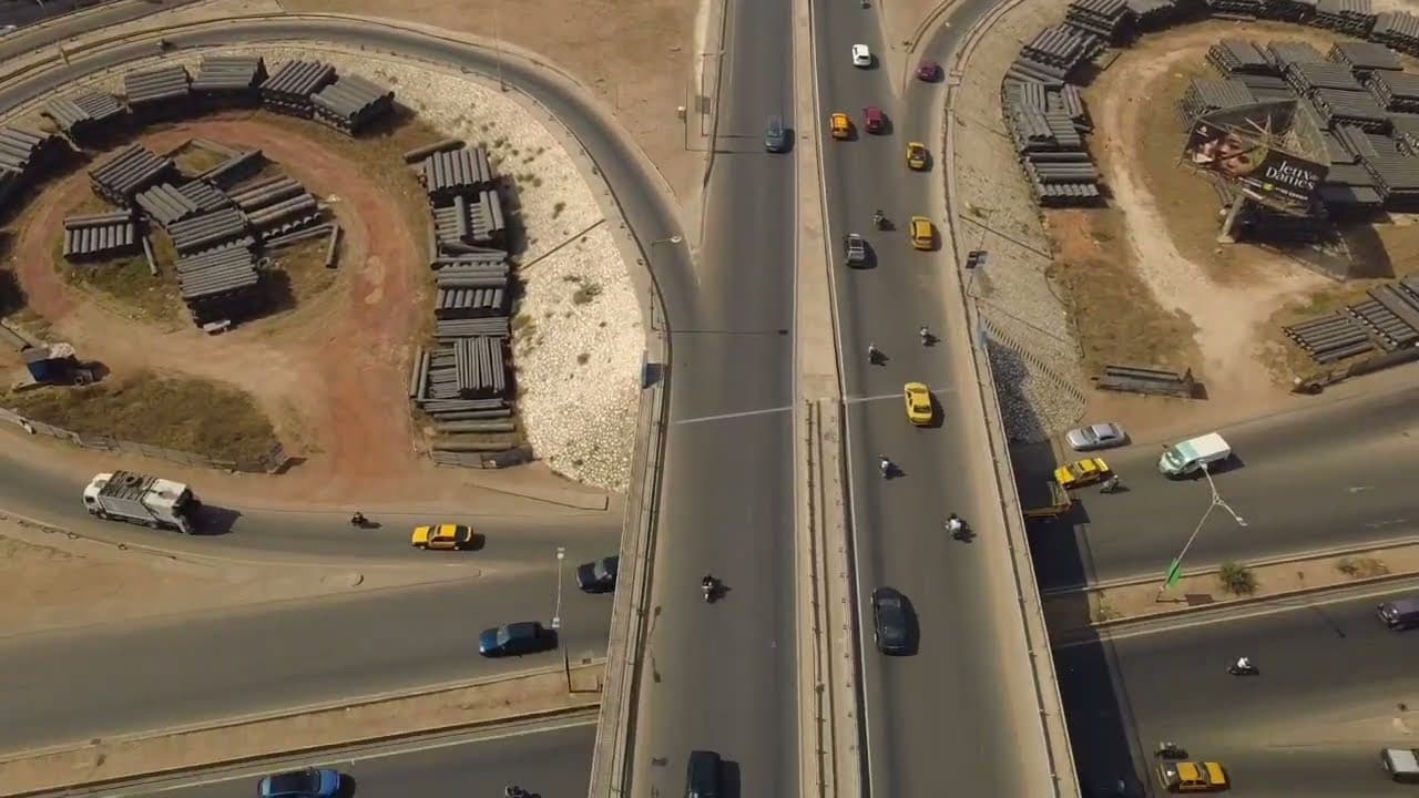 Dakar vu du ciel